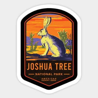 Joshua Tree National Park Desert Hare Sticker